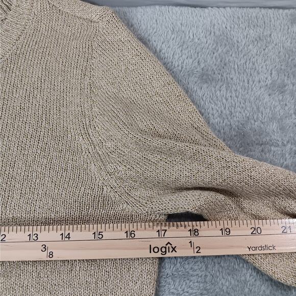 Holiday Time Dimensional Christmas Tree Ugly Sweater Size Small Ruffle Sleeves - Picture 8 of 12